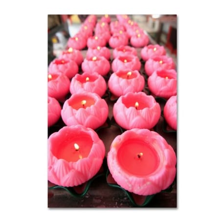Robert Harding Picture Library 'Pink Candles' Canvas Art,30x47